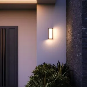 SILAMP Applique led Murale Extérieure Noire 24W Température de Lumière... pas cher