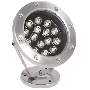 Spot extérieur orientable 36W IP68 DC24V - Blanc Neutre 4000K - 5500K Silamp pas cher