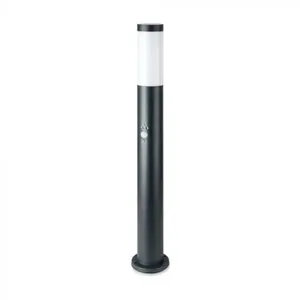 SILAMP Borne Extérieur Anthracite avec Détecteur 80cm pour Ampoule E27 pas cher