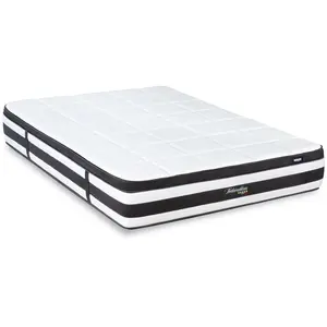 BELLECOUR Matelas Ressorts ensachés Fontainebleau 160x200 cm Accueil Mémoire de forme pas cher