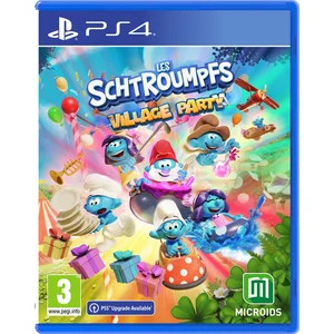 Microids LES SCHTROUMPFS - VILLAGE PARTY pour Playstation 4 pas cher