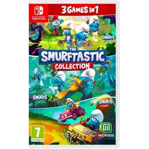 Microids Mindscape Sw The Smurftastic Collection - 3 Games In 1 Switch pas cher
