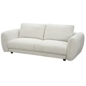 Canapé droit en tissu chenille Saint Germain S - 3 places - Beige