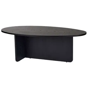 Table basse en bois Orba - 120 x 65 x 40 cm - Bois Noir pas cher