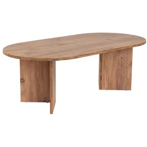 Table basse en bois Sable - 60 x 119 x 40 cm - Pin atlantique pas cher