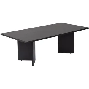 Table basse en bois Sabin - 60 x 119 x 40 cm - Bois Noir pas cher