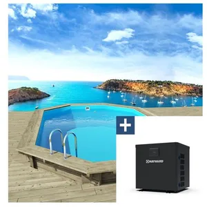 Comparateur de prix : Habitat et jardin Piscine bois " Seychelles " - 4.00 x 3.00 x 1.20 m +...