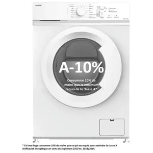 Lave-linge frontal OCEANIC OCEALL610WA - 6 kg - Induction - 60 cm - 10... pas cher