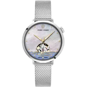 Montre femme bracelet acier - Pierre Lannier - Montre femme Lannier Australe argenté