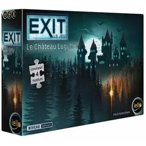Jeu d'escape game Iello Exit Puzzle Le Château Lugubre pas cher