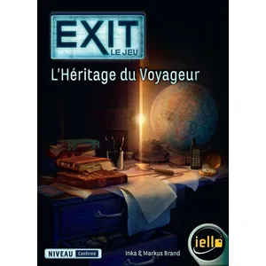 Jeu d'escape game Iello Exit L'Heritage du Voyageur pas cher