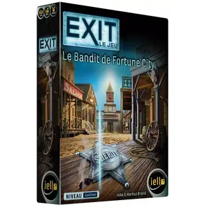 Jeu d'escape game Iello Exit Le Bandit de Fortune City pas cher