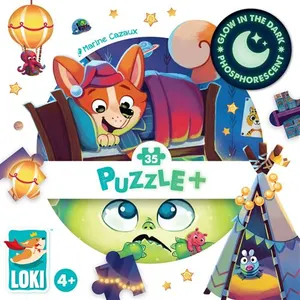 Puzzle+ 35 pièces Iello Loki et le Monstre sous le Lit pas cher
