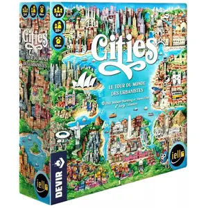 Jeux de société : IELLO Cities pas cher