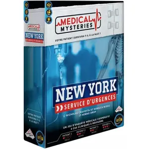 Jeu d'enquête Iello Medical Mysteries New York pas cher