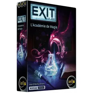 Jeu d'escape game Iello Exit L'Académie de Magie Débutant pas cher