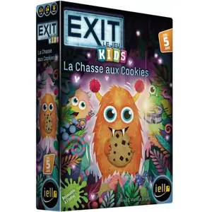 Jeu d'escape game Iello Exit Kids 2 La Chasse aux Cookies pas cher