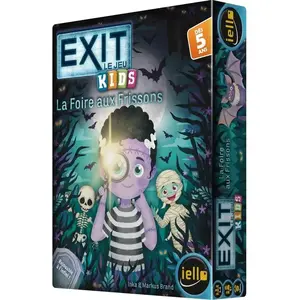 Jeu d'escape game Iello Exit Kids : La Foire aux Frissons pas cher