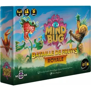 Jeu de stratégie Iello Mindbug Bataille de Fruits Royale pas cher