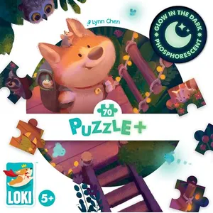 Puzzle 70 pièces Iello Loki Explore la Cabane pas cher