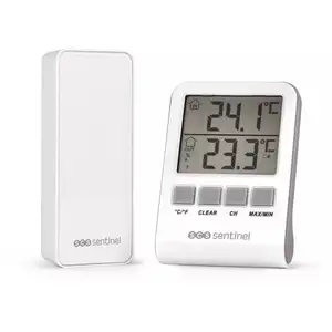 SCS Sentinel - Thermomètre digital intérieur/extérieur, DigiThermo indoor/outdoor pas cher