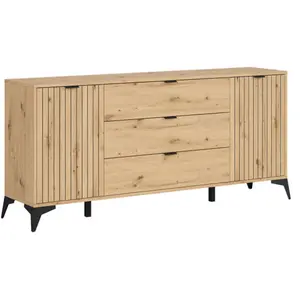 Buffet Petits meubles - Mao - 180 x 41 x 83cm - Bois pas cher
