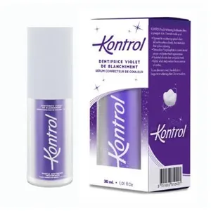 Kontrol Dentifrice Violet De Blanchiment et Correcteur de Couleur pas cher