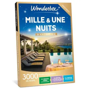 Coffret Cadeau Wonderbox 1001 Nuits d'exception pas cher
