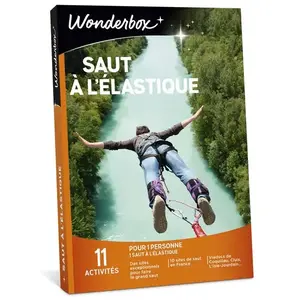 Coffret cadeau Wonderbox Saut à l'elastiqueVendu parfnac-be