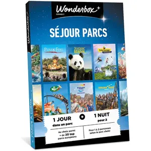 Coffret cadeau Connect Parcs à thème & Séjour 2P pas cher