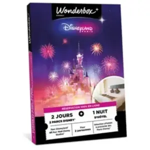 Coffret cadeau Connect Disneyland Paris Séjour 2 jours 1 nuit pas cher