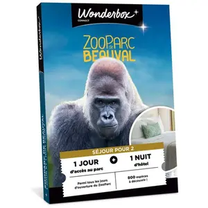 Coffret cadeau Connect ZooParc de Beauval Séjour 1 jour 1 nuit