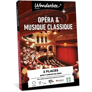 Coffret cadeau Wonderbox Opéra et Musique classique pour 2 personnes pas cher