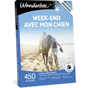 Wonderbox Coffret cadeau - Week-end avec mon chien pas cher