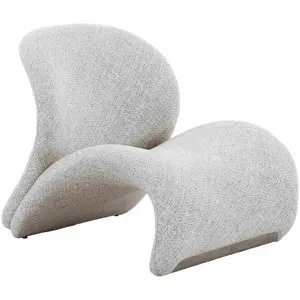 Mattia - fauteuil - en tissu - Sable