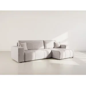 BESTMOBILIER Nicole - Canapé dangle réversible 5 places convertible av... pas cher