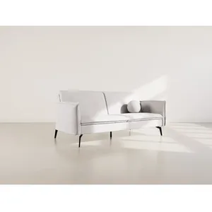 BESTMOBILIER Lexie - Canapé convertible clic-clac 2 places en velours ... pas cher