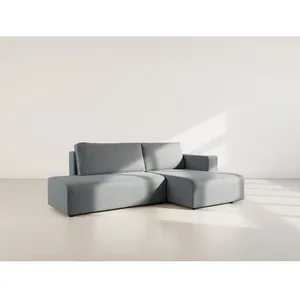 BESTMOBILIER Topaze - canapé dangle droit 4 places convertible avec co... pas cher