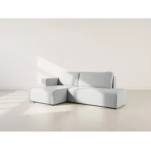 BESTMOBILIER Topaze - canapé dangle gauche 4 places convertible avec c... pas cher