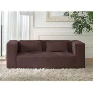 LISA DESIGN Stella - canapé fixe 2 places - en velours côtelé - style contemporain pas cher