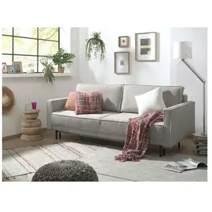 BESTMOBILIER Charlie - canapé 3 places convertible avec coffre - en velours côtelé pas cher