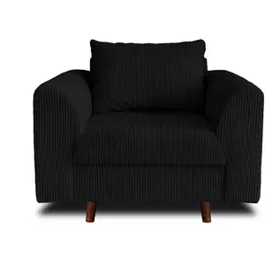 LISA DESIGN Rune - fauteuil - en velours côtelé pas cher