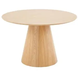 LISA DESIGN Toledo - table à manger ronde - bois - 120 cm - 4 à 6 personnes - Bois pas cher