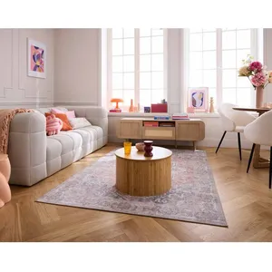 LISA DESIGN Suzano - canapé 3 places - en tissu mailles 3D - Beige