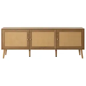 BESTMOBILIER Goto - meuble tv - bois - 167 cm - BoisVendu parcdiscount