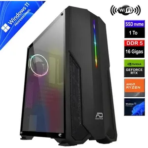 AMD PC Gamer Ryzen 5 7600 - Disque SSD NVMe 1To - Ram 16 Gigas DDR5 - ...Vendu parcdiscount