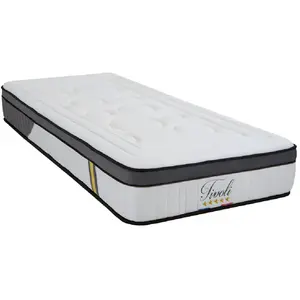 Matelas BELLECOUR TIVOLI 90x200 cm - Mousse à mémoire de forme - Soutien Ferme pas cher