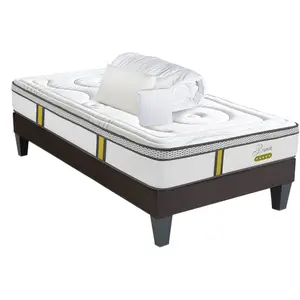 BELLECOUR LITERIE | Pack Prêt à dormir REINA 2.0 160x200 cm | Matelas ... pas cher