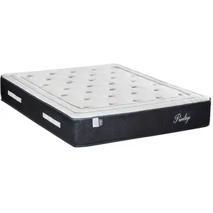 BELLECOUR Matelas Ressorts Privilège 140x200 cm Accueil Mousse hypersoft pas cher