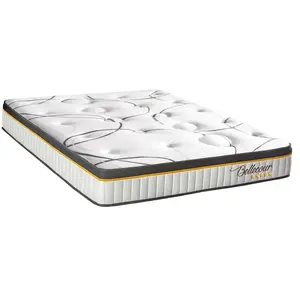 Matelas Ressorts Bellecour 2.0 140x200 cm - Soutien Ferme - Blanc pas cher